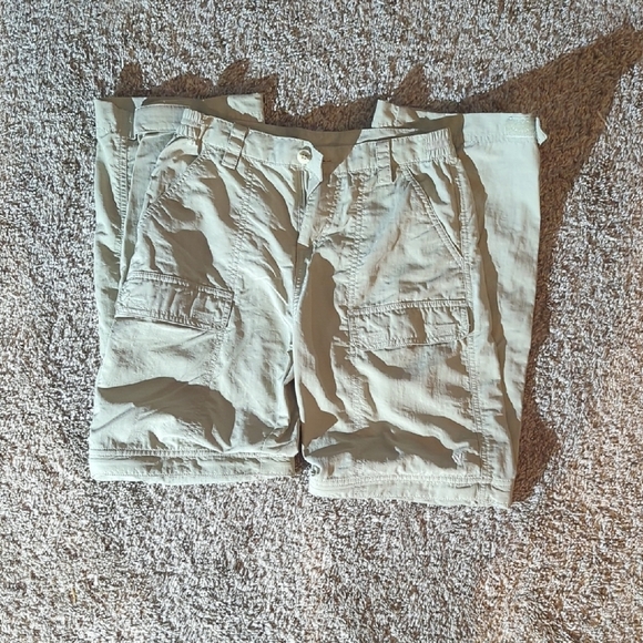 Light Khaki Cargo Pants - Picture 3 of 4